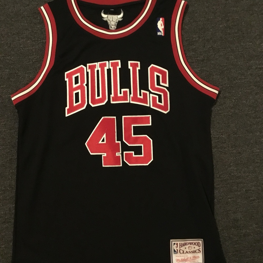 Custom Michelle and nes Jordan 45 jersey small